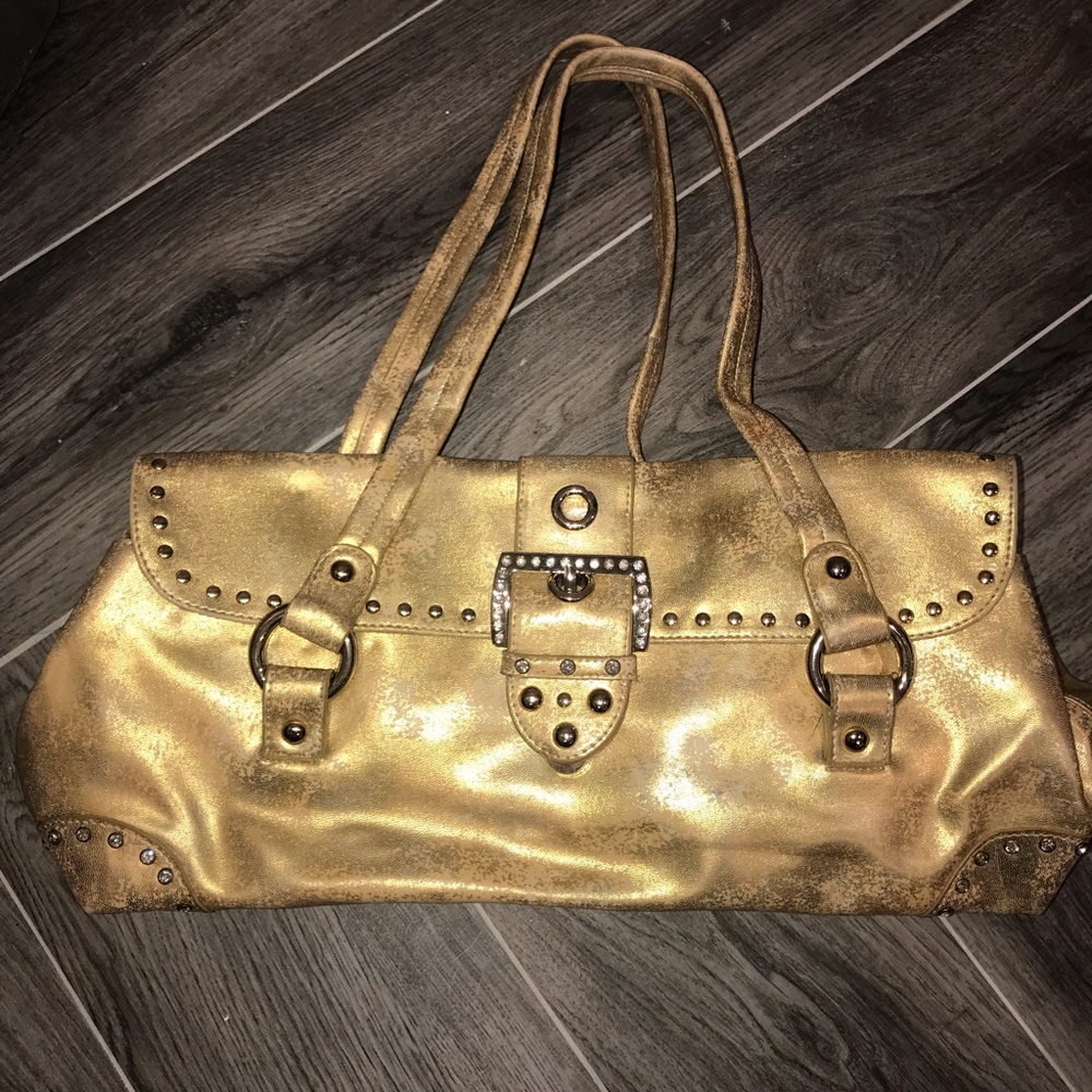 Gold Kathy Van Zeeland Bag